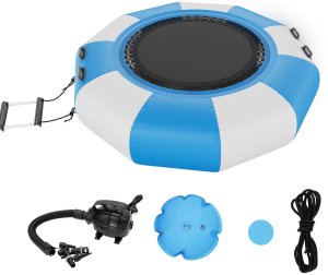 Vevor Dmuchana trampolina wodna + pompka elektryczna 200 cm 6