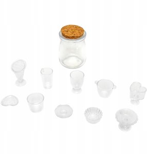 Branded toys Zestaw Do Robienia Glutów Slime Gluty Glinka Ozdoby Brokat Ogromny Zestaw 5