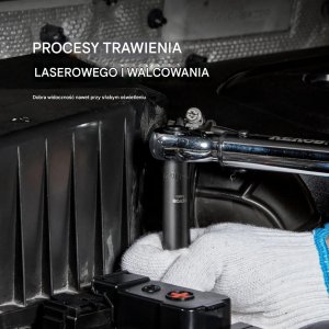 Klucz udarowy Satra Zestaw nasadek udarowych 3/8" 48 el. SAE/metric 6-kąt z adapterami 6