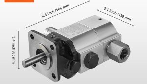 Virax Pompa hydrauliczna do łuparki 13 GPM 2-stopniowa 3000 PSI do drewna 2