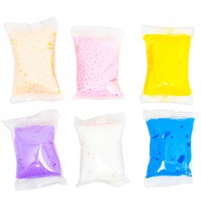 click4TOYS Slime Glinka Duży Zestaw Do Robienia Slime Foremki Ozdoby Brokat Dla Dzieci 12