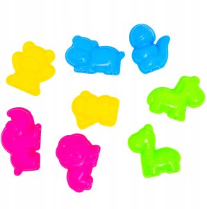 click4TOYS Slime Glinka Duży Zestaw Do Robienia Slime Foremki Ozdoby Brokat Dla Dzieci 13