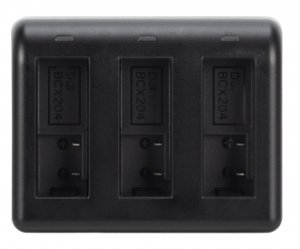 Ładowarka do aparatu Newell Zestaw Newell ładowarka trzykanałowa SDC-USB-C i trzy akumulatory BCX-204 do DJI Osmo Action 5