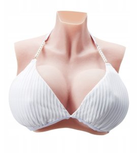 Party Deco Silikonowe sztuczne piersi K cup wysoki dekolt realistyczne cosplay (18208120115) 3