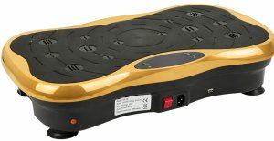 ExtraLink Moonwalk Spin Move Platofrma Wibracyjna do Ćwiczeń Fitness 200W złota 2