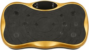 ExtraLink Moonwalk Spin Move Platofrma Wibracyjna do Ćwiczeń Fitness 200W złota 3