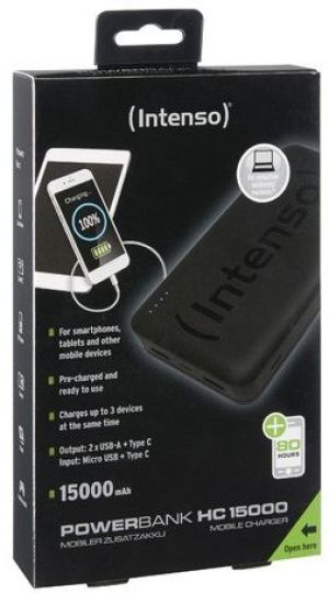 Powerbank Intenso HC15000 15000 mAh Czarny  (7332540) 2