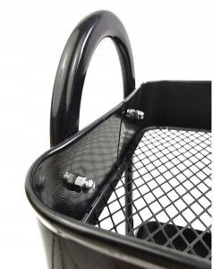 Vevor Wózek metalowy organizer mobilny 3 poziomy blokada kółek 79cm czarny 9