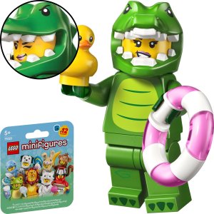 LEGO Minifigurki Seria 28 — Zwierzęta Kostium Krokodyla (71051) 2