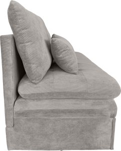 Kontrasto Sofa wypoczynkowa Aster beżowa sztruksowa rozkładana z funkcją spania 3