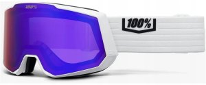 100% 100percent Snow - SNOWCRAFT XL Goggle White HiPER Violet Mirror 2
