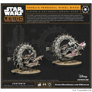 Atomic Mass Games Star Wars: Legion 2.0 - TSMEU-6 Personal Wheel Bikes 3