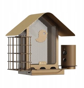 Skrzynkazdrewna Birdfy Feeder Metal V - karmnik dla ptaków z kamerą 2