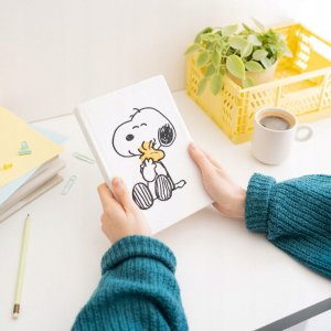 Snoopy - Pluszowy notes / notatnik A5 z kolekcji Lazy Days 5