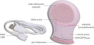 Silikonowa szczoteczka do mycia twarzy Beautifly (1595-C) 1