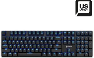 Klawiatura Sharkoon PureWriter Low Profile Kailh Red US (NTZS6C0) 2