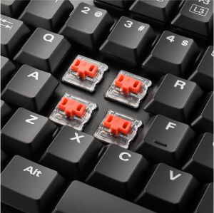 Klawiatura Sharkoon PureWriter Low Profile Kailh Red US (NTZS6C0) 3