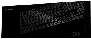 Klawiatura Sharkoon PureWriter Low Profile Kailh Red US (NTZS6C0) 5