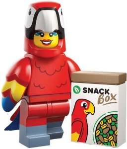 Figurka LEGO 71051 - LEGO Minifigures - Seria 28  Zwierzęta - KOSTIUM PAPUGI 2
