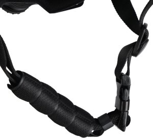 Kiddimoto Kask pełno twarzowa Nils Extreme MTW101 czarny lekki regulowane dopasowanie 13