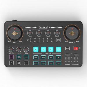 Ulanzi Konsola Kontroler Transmisji Do Studia Mikser Audio Streaming Podcast Vlog / Mi-2 9