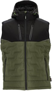Stalco KAMIZELKA MĘSKA OCIEPLANA MEMBRANA WZMOCNIENIE CORDURA ODPINANY WIELE KIESZENI ODBLASKI LOGAN V STALCO - czarny M 2