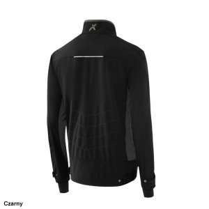 Stalco Męska bluza robocza elastyczna wiatroszczelna dodatki odblaskowe 3M Scotchlite budownictwo serwis montaż oliwkowa czarna Stretch Line oliwkowy 3XL 5