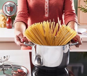 Lagostina Lagostina Delicious Zestaw garnków 24 el Stal 18/10 Indukcja Akcesoria 3