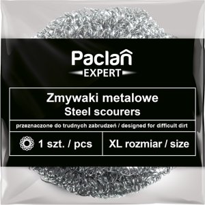 Orion Zmywak Nierdzewny PACLAN EXPERT drucik metalowy rozmiar XL 1 szt 2