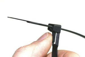 Sapiselco Opaska kablowa z nylonu, kolor czarny 280x 3,5mm 100 szt. odpinana SapiSelco 4