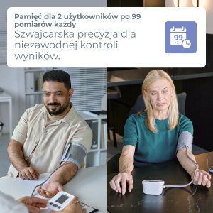 Ciśnieniomierz Hi-Tech Medical CIŚNIENIOMIERZ NARAMIENNY AUTOMATYCZNY ARYTMIA DUŻY MANKIET PRO-25 B.WELL 5