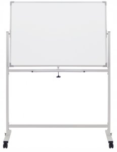 OfficeProducts Tablica mobilna suchoś. -magn. OFFICE PRODUCTS, dwustronna, lakierowana, rama aluminiowa, 110x75cm, biała 3