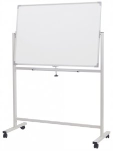 OfficeProducts Tablica mobilna suchoś. -magn. OFFICE PRODUCTS, dwustronna, lakierowana, rama aluminiowa, 110x75cm, biała 2