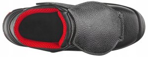 VM Footwear Trzewiki ochronne VM FOOTWEAR Bolton 5080-S3L, rozm. 42, czarno-czerwone 5