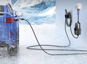 Ładowarka EV+ Mobilna Ładowarka EV 11kW Typ 2 CEE 16A 3-Fazy Kabel 7,8m Regulacja Mocy 4