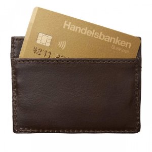Zizo Etui na karty Chevalier Trigger Leather Brown 2