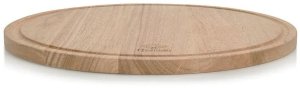 Deska do krojenia Fissman Deska do krojenia okrągła 35cm, drewno kauczukowe 4