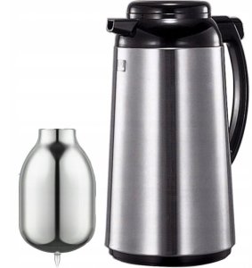 ZOJIRUSHI Dzbanek termiczny ze szklanym wkładem ZOJIRUSHI AFFB-10S-XA 1L srebrny 2