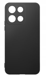 krainaGSM Etui Do Motorola Moto G15 |G15 Power Matowe Czarne Silikon Slim 2 Szt Szkło 7