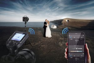 Lampa błyskowa Neewer NEEWER Q6 600W Lampa Błyskowa Plenerowa TTL HSS App Aku 3000mAh LED 30W 4
