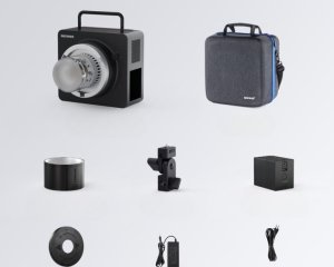 Lampa błyskowa Neewer NEEWER Q6 600W Lampa Błyskowa Plenerowa TTL HSS App Aku 3000mAh LED 30W 7