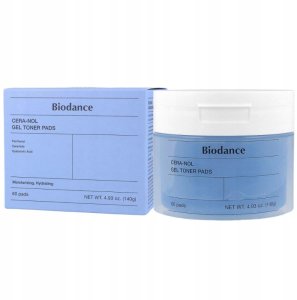 Biodance Cera-nol Gel Toner Pad Kojące płatki tonizujące z ceramidami i wodą lodowcową, 60 szt 2