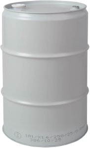 Beczkopol Beczka stalowa metalowa TH 60L korki 2 i 3/4 z kranikiem atest - SZARA Beczka stalowa metalowa TH 60L korki 2 i 3/4 z kranikiem atest - SZARA 2