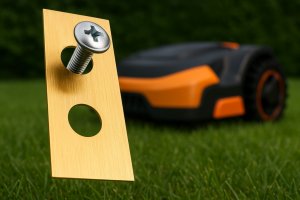 YIVO Noże ostrza tytan do kosiarek robota koszącego WORX PARKSIDE LIDL EINHELL NAC LANDXCAPE SCHEPPACH 9SZT 4