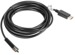 Kabel Lanberg DisplayPort - HDMI 5m czarny (CA-DPHD-10CC-0050-BK) 5