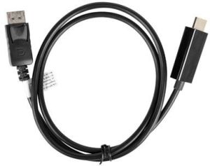 Kabel Lanberg DisplayPort - HDMI 1m czarny (CA-DPHD-10CC-0010-BK) 4