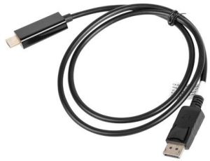 Kabel Lanberg DisplayPort - HDMI 1m czarny (CA-DPHD-10CC-0010-BK) 5