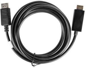 Kabel Lanberg DisplayPort - HDMI 3m czarny (CA-DPHD-10CC-0030-BK) 4