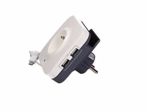 Legrand GNIAZDO ELEKTRYCZNE Z ŁADOWARKĄ USB (50671) 6