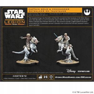 Atomic Mass Games Star Wars Legion 2.0: Captain Solo & Luke Skywalker on Tauntaun 3